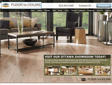 Tablet Screenshot of floortoceilingottawa.com